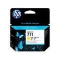 Картриджи HP 711 с желтыми чернилами 29 мл, 3 шт. в упаковке (CZ136A)